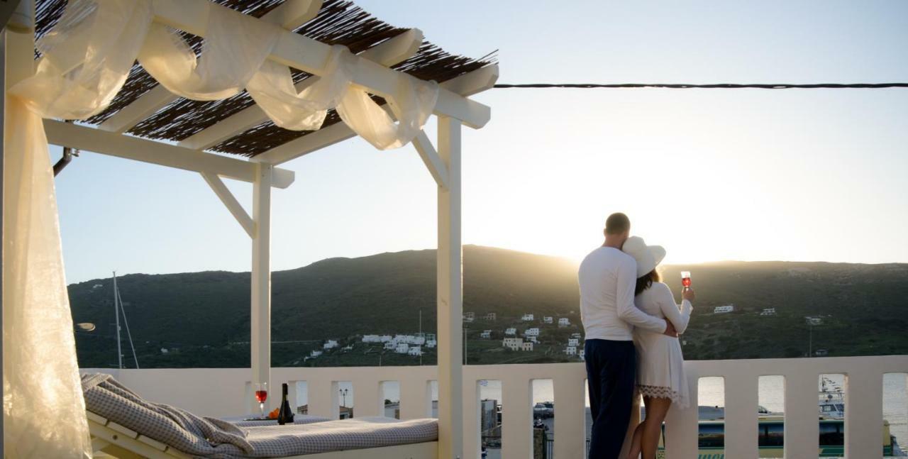The Veranda Of Gavrion-Exclusive, Centrally Located With Seaview Eksteriør billede